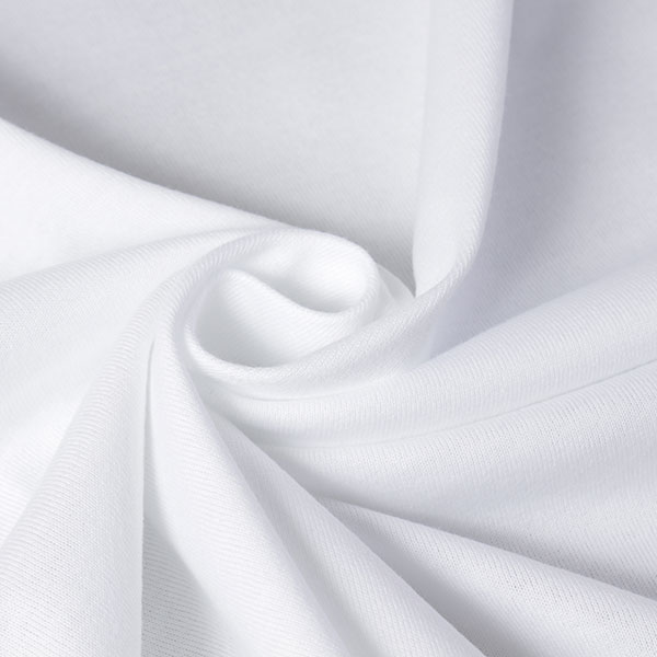 Rakuten - ※お一人様各商品1点限り※ワンコイン☆【2m：500円★】【生地幅：155cm】コットン天竺ニット【カラー：サラシ】[ニット生地][服地・生地・布][ホワイト系][TNGP6062]【品番：me0123】