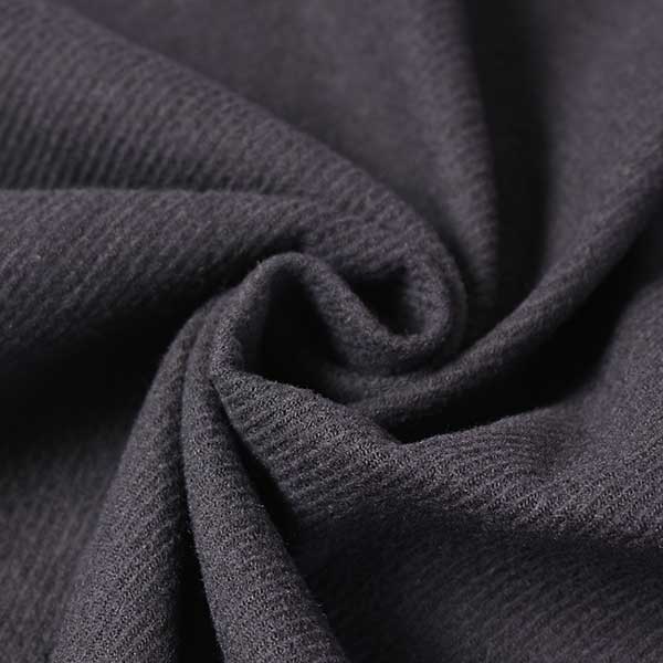 Tweed - 【1m以上/10cm単位】【生地幅：145cm】ウールツイードタンブラー【カラー：黒】[無地][服地・生地・布][ブラック系][TNGP5061]【品番：mf0036】