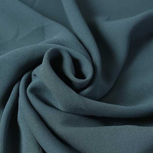 【1m以上/10cm単位】【生地幅：145cm】ポリエステルボイルナシジ【カラー：深緑】[無地][服地・生地・布][グリーン系][TNGP5061]【品番：mf0039】