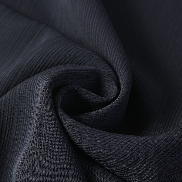 Polyester - 【1m以上/10cm単位】【生地幅：145cm】ポリエステルボイルピケヨウリュウ【カラー：紺】[プリント・ストライプ][服地・生地・布][ネイビー系][TNGP6045]【品番：t0632】