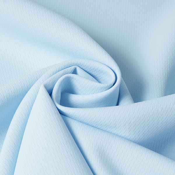 Fabric, Cloths - 【1m以上/10cm単位】【生地幅：150cm】ポリエステルジャガードストライプ【カラー：水色】[プリント・ストライプ][服地・生地・布][ブルー系][TNGP5073]【品番：u0550】