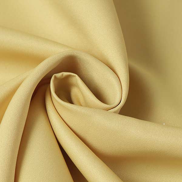 【1m以上/10cm単位】【生地幅：153cm】ポリエステルツイル帯電防止【カラー：黄色】[無地][服地・生地・布][イエロー系][TNGP4123]【品番：z1069】