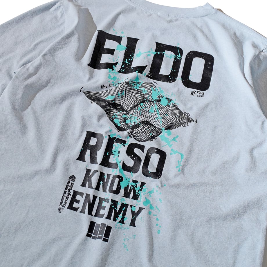 ELDORESO Splashes Long Tee E1105025 エルドレッソ ロングTシャツ