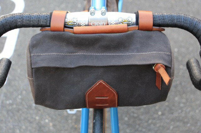 楽天クロモリ自転車専門店グランピーTANNER GOODS PORTER HANDLEBAR BAG ハンドルバック タナー