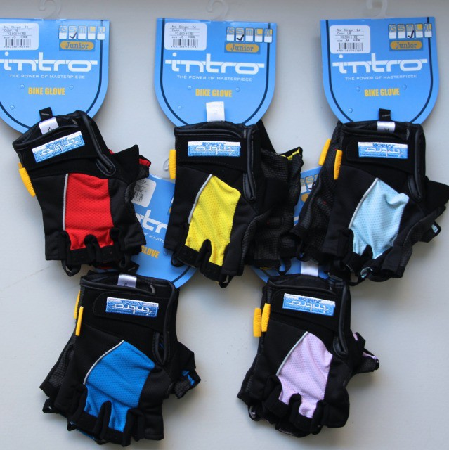 [ネコポス対応]intro STINGER2J ジュニア用グローブ イントロ 子供用 自転車