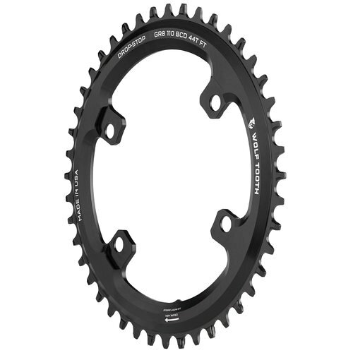 Wolf Tooth GRX チェーンリング用 SHIMANO シマノ 9S-12S対応 110 BCD Asymmetric ...