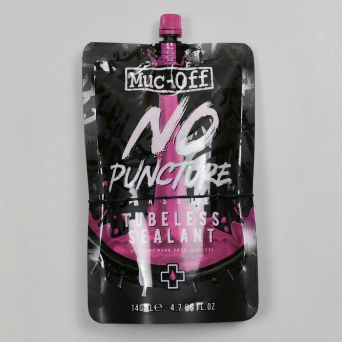 Muc-off NO PUNCTURE HASSLE 140ml Pouch Only マックオフ チューブレス シーラント