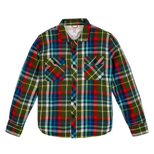 TOPO DESIGNSトMEN'S FIELD SHIRT PLAID Sサイズのみ フィールドシャツ トポデザイン