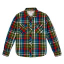 TOPO DESIGNSトMEN'S FIELD SHIRT PLAID Sサイズのみ フィールドシャツ トポデザイン【40%】