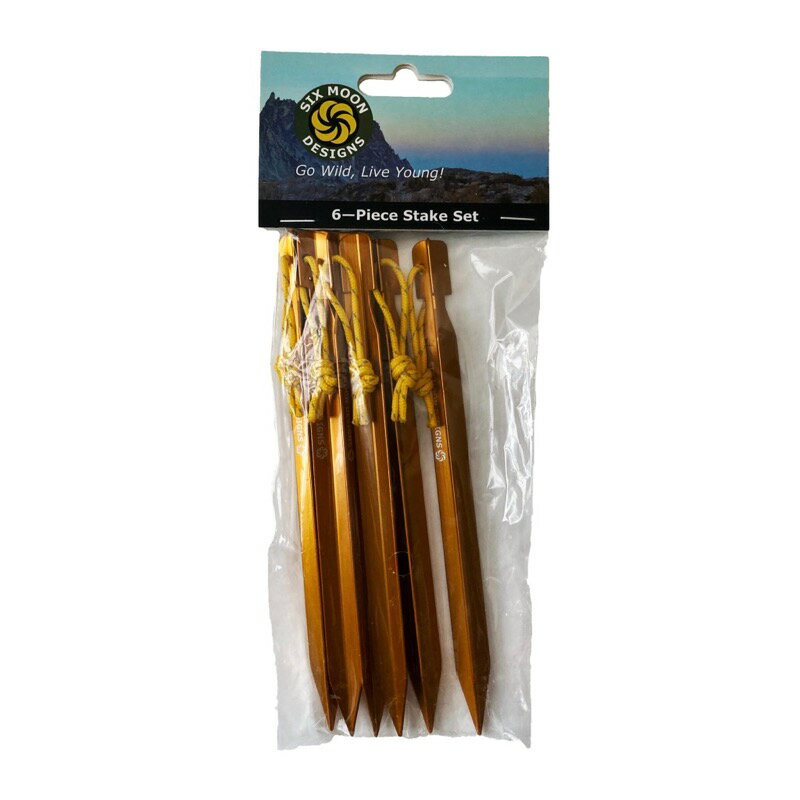 Sixmoon Designs 6 PIECE STAKE SET シックスムーンデザイン 6ピース ステークセット