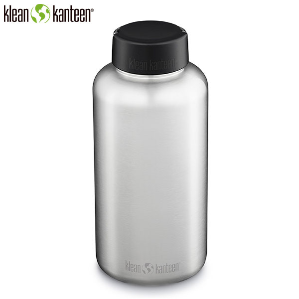 KLEAN KANTEEN ワイドボトル 64oz 1900ml クリーンカンティーン キャンプツーリング 旅 大容量 保冷保温機能なし