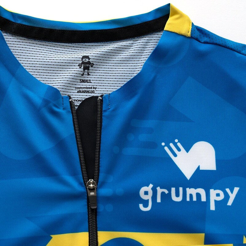 grumpy グランピー・オリジナルジャージ ロードバイク サイクリング サイクルジャージ