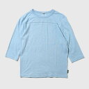 楽天クロモリ自転車専門店グランピーGOHEMP BASIC FOOTBALL TEE GHC4202RG22 ゴーヘンプ Tシャツ ベーシック フットボール ヘンプ オーガニック コットン カジュアル 7分丈