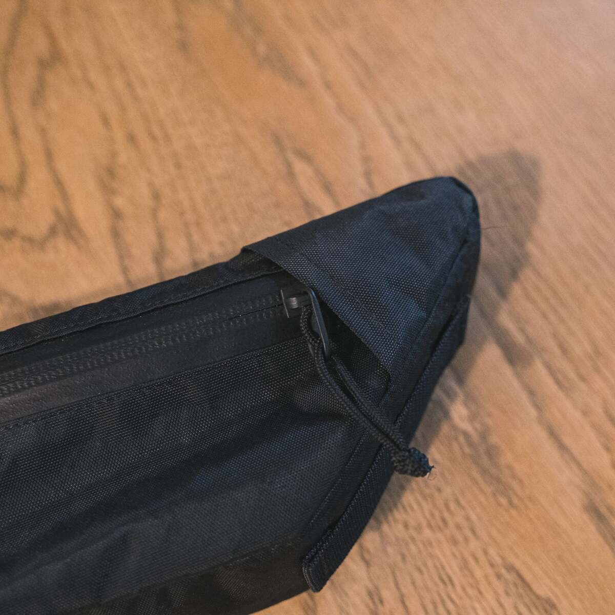 【中古】AGHARTA ハンドメイド フレームバッグ (ECOPAK/Black)