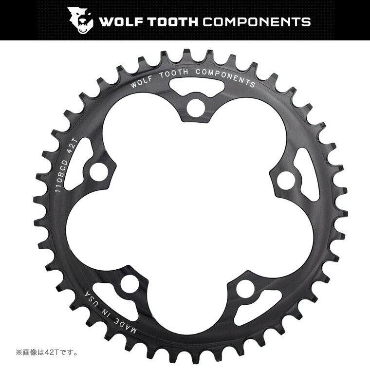 Drop-Stop Chainring 110BCD 5Bolt WolfToothComponents ウルフトゥースコンポーネンツ 送料無料