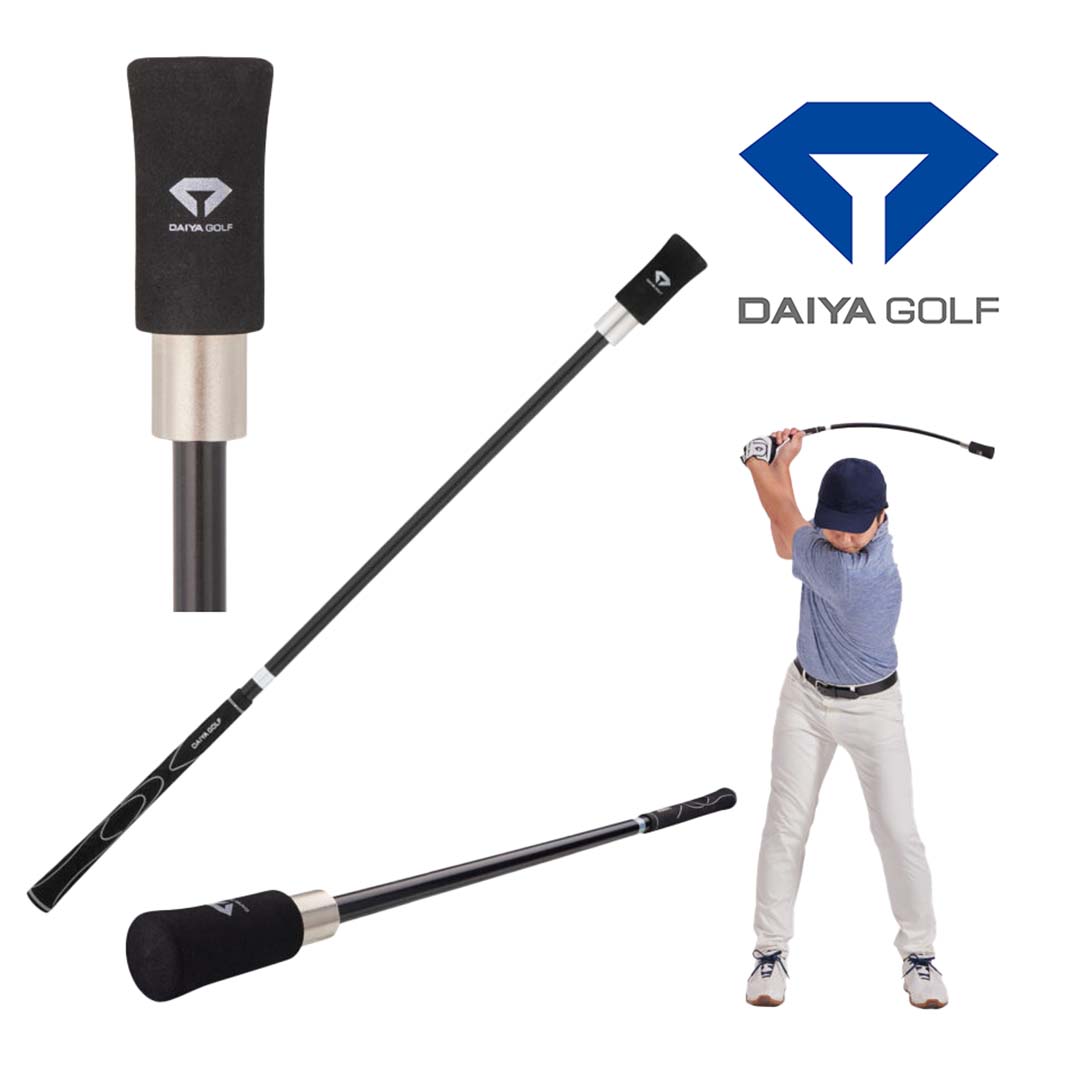 樂天商城 - DAIYA GOLF ダイヤゴルフ ダイヤスイングプロツアーショート TR-5020 BK 室内練習 飛距離アップ スイング矯正 音で分かる フォーム安定 再現性UP 自宅練習