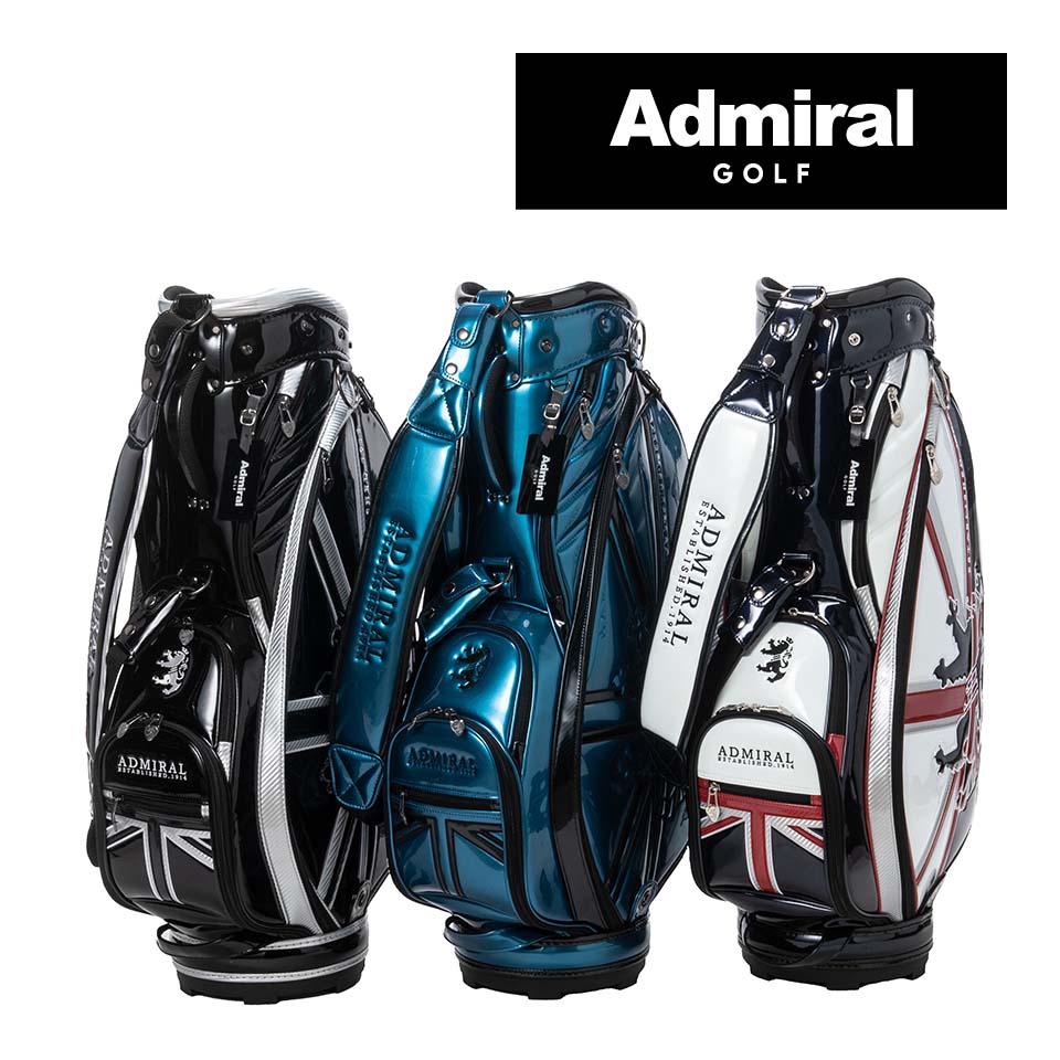 アドミラル キャディバッグ カート ADMG3BC5 エナメルシリーズ Admiral Golf ゴルフ