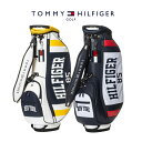 23SS トミーヒルフィガー THMG3SC3 スタンドキャディバッグ プレップ TOMMY HILFIGER Golf ゴルフ キャディバッグ