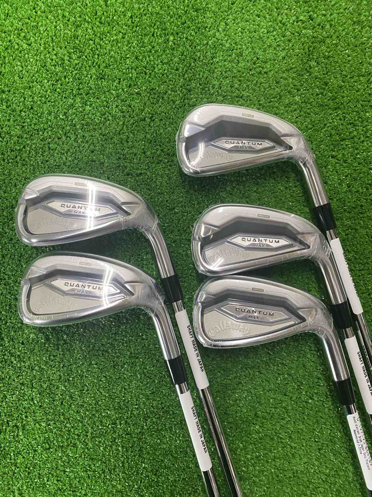 【中古：Sランク】キャロウェイ QUANTUM MAXアイアン 5本セット (#6/#7/#8/#9/PW) MODUS 105 S スチール 右利き用 クアンタム