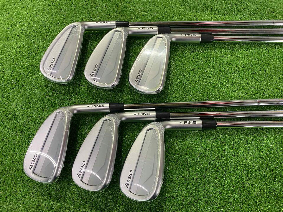 【中古：Sランク】2023 ピン i230 アイアン 6本セット (#5/#6/#7/#8/#9/PW) MODUS 105 ダイナミックゴールド 右利き用 PING iron