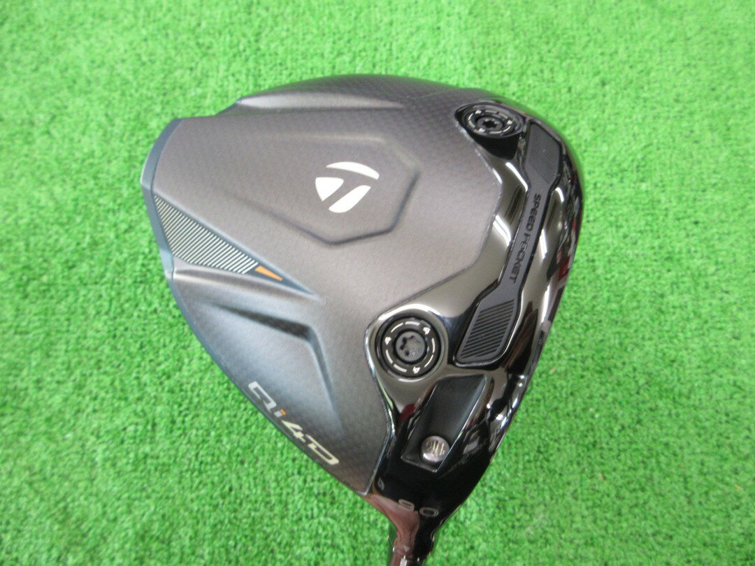 【中古：Sランク】テーラーメイド Qi4D ドライバー 9° Sフレックス 45.5インチ ヘッドカ ...