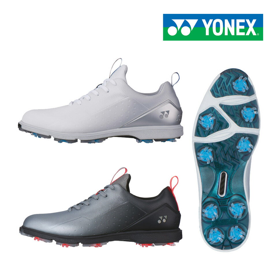 ヨネックス YONEX ゴルフシューズ パワークッション エクリプション1 メン golf ソフトスパイク メンズ ゴルフ シューズ 男性用 防水 3.5E SHG-E01M