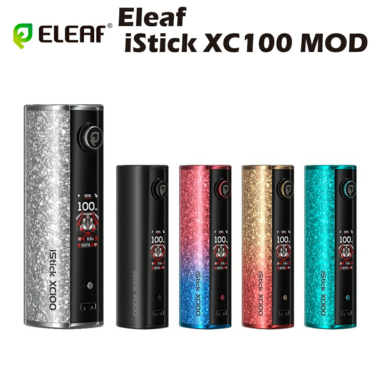 【通常ポイント1倍】Eleaf&ensp;iStick&ensp;XC100&ensp;Box&ensp;Mod&ensp;100W&ensp;テクニカル&ensp;モッド&ensp;18650&ensp;21700&ensp;テクニカル&ensp;モッド&ensp;イーリーフ&ensp;アイスティック&ensp;510規格&ensp;電子タバコ&ensp;ベイプ&ensp;本体&ensp;リキッド&ensp;爆煙&ensp;禁煙&ensp;タール&ensp;ニコチン0&ensp;シーシャ&ensp;mtl&ensp;vape&nbsp;by【検索元：楽天市場】ショップ名：Gravity&ensp;Vape&ensp;楽天市場店【データ取得：2026年05月25日10時25分41秒】