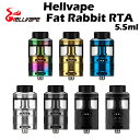 Hellvape Fat Rabbit RTA 5.5ml リビルダブル アトマイザー ヘルベイプ ファットラビット ソロ タンク 超爆煙 電子たばこ 電子タバ...