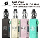 【エントリー&楽天カードでP8倍】Lost Vape Centaurus M100 Mod Kit with Centaurus Sub Coo Tank 4m...