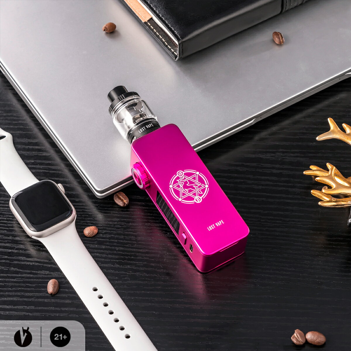 Lost Vape Centaurus M100 Mod Kit with Centaurus Sub Coo Tank 4ml �������������å� 18650 UB MAX ������ �٥��� ���󥿥����� �Żҥ��Х� �٥��� ���� �ꥭ�å� ���� �ر� ������ �˥�����0 �������� mtl dl dtl
