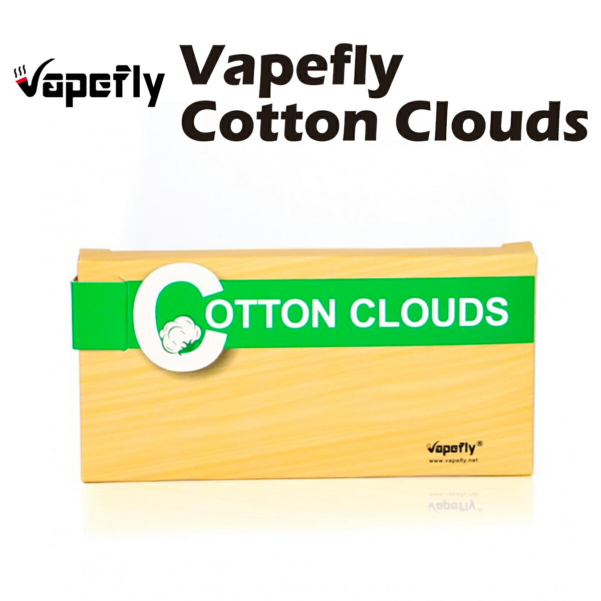 Vapefly Cotton Clouds ベイプフライ コットン クラウド オーガニックコットン アトマイザー ビルド コイル作成 電子…