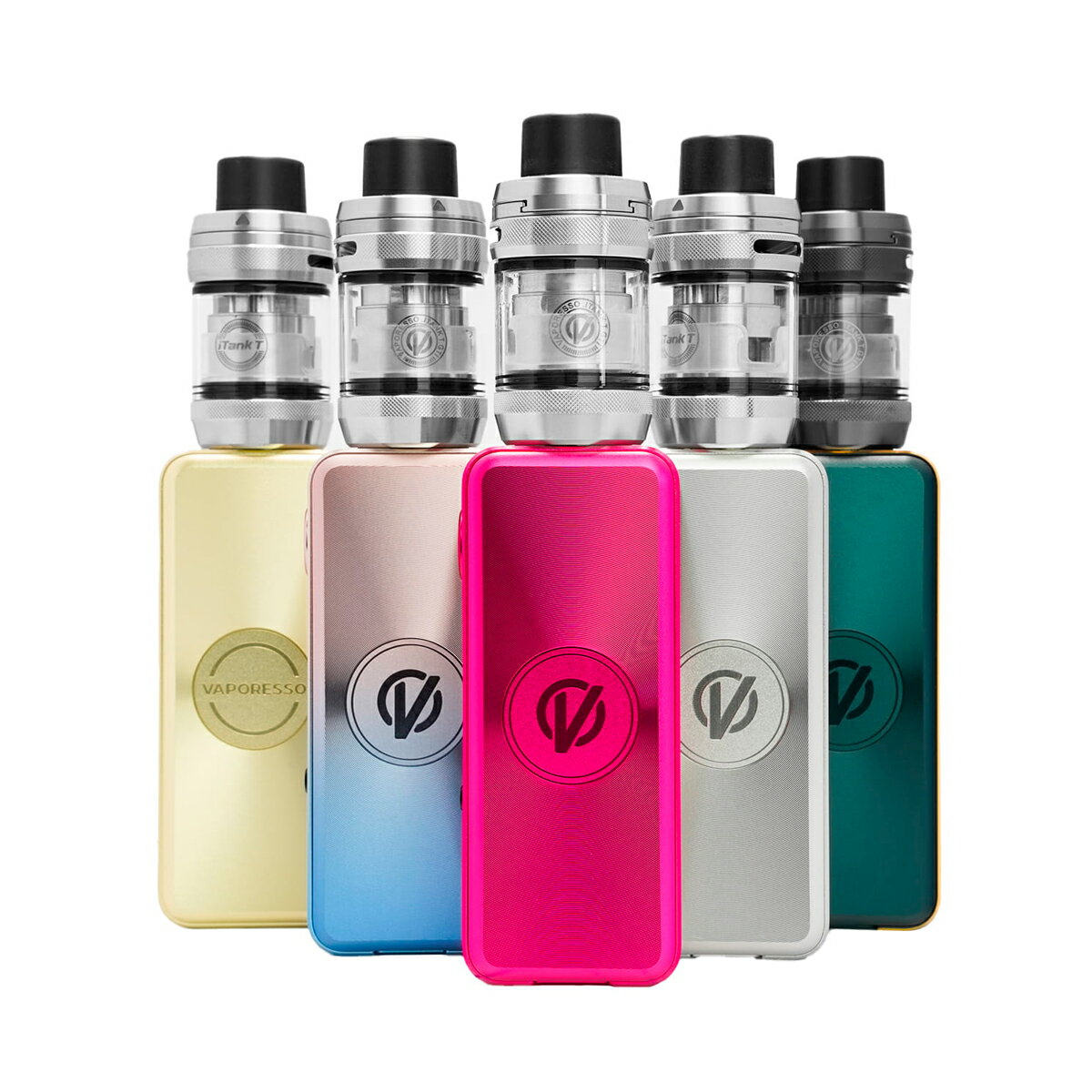 Gravity Vape 楽天市場店の【ポイント5倍】Vaporesso GEN SE MOD Kit + iTank T 3ml スターターキット ベポレッソ モッド バッテリー 510規格 80W 18650 type-c AXONチップ 小型 電子たばこ 電子タバコ ベイプ 本体 ヴェポライザー アトマイザー vape｜アングル2