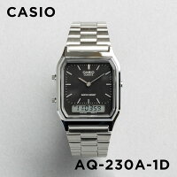 【10年保証】【日本未発売】CASIO STANDARD カシオ スタンダード AQ-230A-1DMQ 腕...