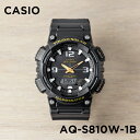 【10年保証】【日本未発売】CASIO STANDARD カシオ スタンダード AQ-S810W-1B 腕時計 時計 ブランド メンズ キッズ 子供 男の子 チ...