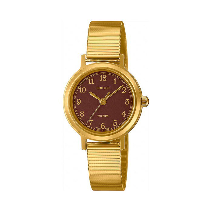 【10年保証】【日本未発売】CASIO STANDARD WOMEN カシオ スタンダード LTP-B170D 腕時計 時計 ブランド レディース 女の子 チープカシオ チプカシ アナログ 薄型 軽量 防水 高級感 高見え ビジネス シンプル シルバー 銀 金 黒 メタル 海外モデル ギフト プレゼント