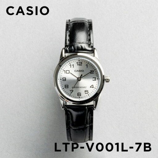 【10年保証】【日本未発売】CASIO STANDARD カシオ スタンダード LTP-V001L-7B 腕時計 時計 ブランド レディース キッズ 子供 女の子 チープカシオ チプカシ アナログ ブラック 黒 シルバー レザー 革ベルト 海外モデル ギフト プレゼント 【10年保証】【日本未発売】CASIO STANDARD カシオ スタンダード LTP-V001L-7B 腕時計 時計 ブランド レディース キッズ 子供 女の子 チープカシオ チプカシ アナログ ブラック 黒 シルバー レザー 革ベルト 海外モデル ギフト プレゼント