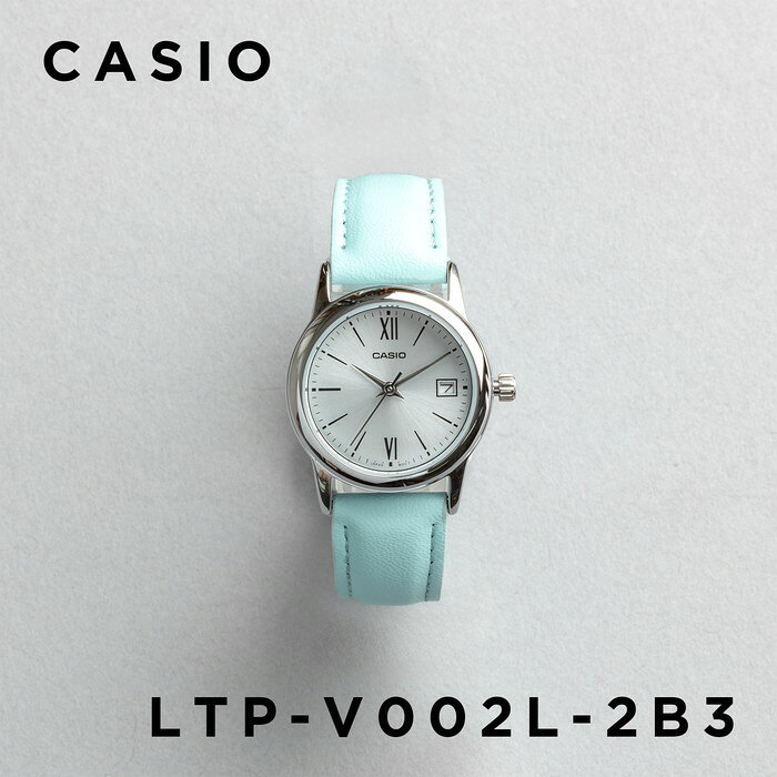 CASIO 腕時計 ライトブルー文字盤 5気圧防水 CASIO（カシオ） 腕時計