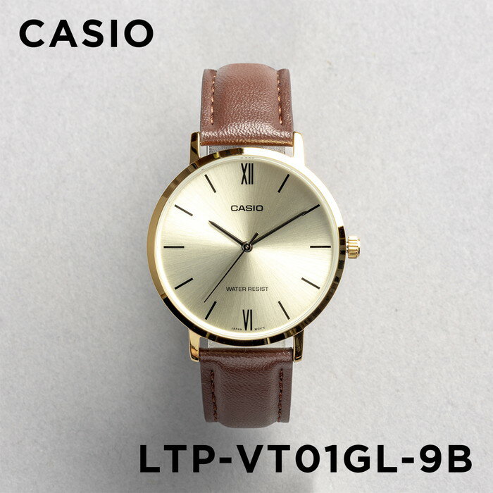 【10年保証】【日本未発売】CASIO STANDARD カシオ スタンダード LTP-VT01GL-9B 腕時計 時計 ブランド レディース キ…