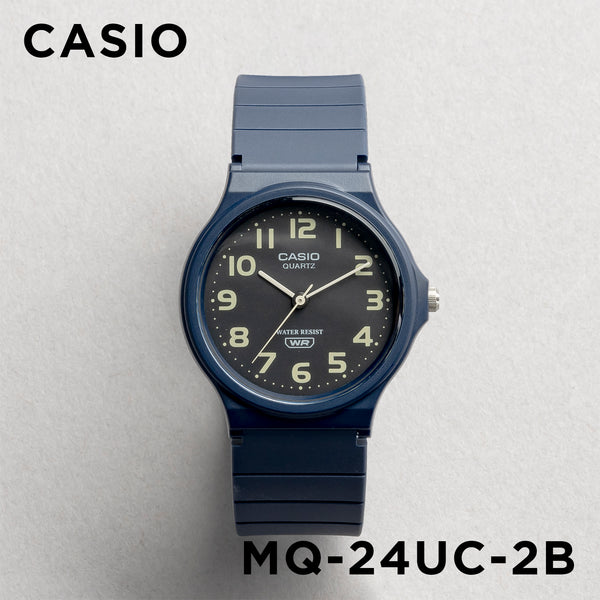 【10年保証】CASIO STANDARD カシオ スタンダード MQ-24UC-2B 腕時計 時計 ブランド メンズ レディース キッズ 子供 …