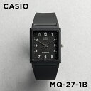 【10年保証】【日本未発売】CASIO STANDARD カシオ スタンダード MQ-27-1B 腕時計 時計 ブランド メンズ キッズ 子供 男の子 チープカシオ チプカシ アナログ ブラック 黒 海外モデル ギフト プレゼント(2)