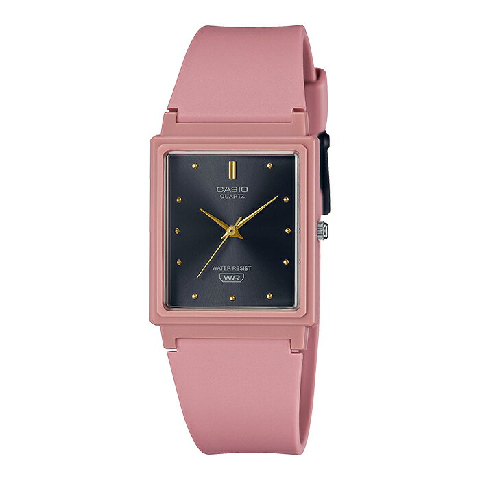 【10年保証】【日本未発売】CASIO STANDARD カシオ スタンダード MQ-38UC-4A 腕時計 時計 ブランド メンズ レディース キッズ 子供 男の子 女の子 チープカシオ チプカシ アナログ ピンク ブラック 黒 海外モデル ギフト プレゼントのサムネイル