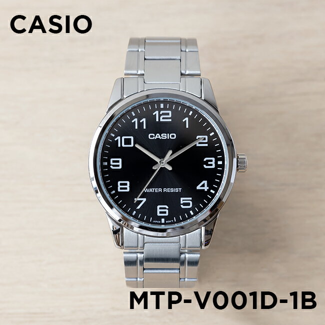【10年保証】【日本未発売】CASIO STANDARD カシオ スタンダード MTP-V001D-1B 腕時計 時計 ブランド メンズ レディース キッズ 子...