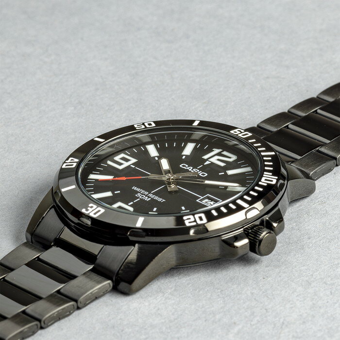 【10年保証】【日本未発売】CASIO STANDARD カシオ スタンダード MTP-VD01B-1B 腕...