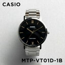 【10年保証】【日本未発売】CASIO STANDARD カシオ スタンダード MTP-VT01D-1B 腕時計 時計 ブランド メンズ キッズ 子供 男の子 ...