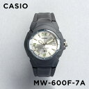 【10年保証】【日本未発売】CASIO STANDARD カシオ スタンダード MW-600F-7A 腕時計 時計 ブランド メンズ レディース キッズ 子供 男の子 女の子 チープカシオ チプカシ アナログ 日付 カレンダー 防水 ブラック 黒 シルバー 海外モデル ギフト プレゼント