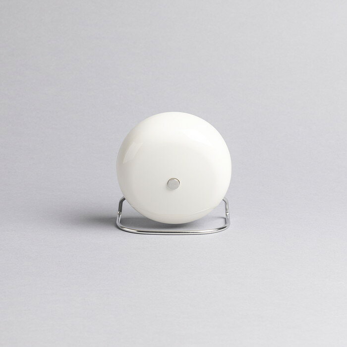 ARNE JACOBSEN TABLE CLOCK BANKERS アルネ ヤコブセン テーブル クロック バンカーズ 置き時計 時計 ブランド 目覚まし時計 アナログ ホワイト 白 グレー ギフト プレゼント [3]