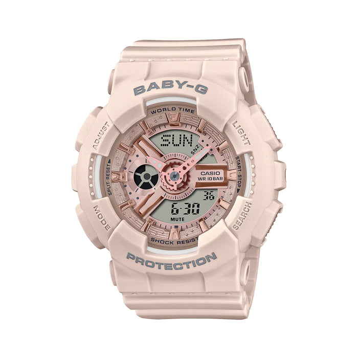 【10年保証】【日本未発売】CASIO BABY-G カシオ ベビーG BA-110XCP-4A 腕時計 時計 ブランド レディース キッズ 子供 女の子 アナデジ 日付 カレンダー 防水 ピンク 海外モデル ギフト プレゼント