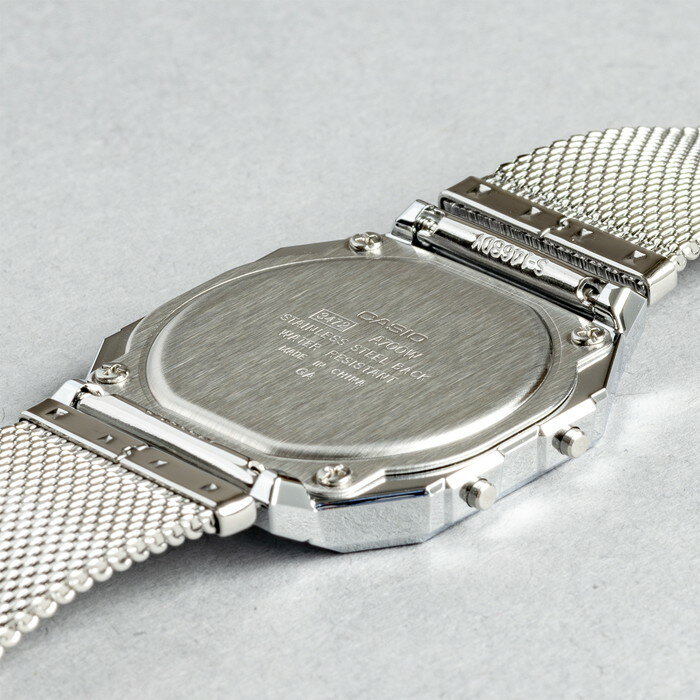 【10年保証】【日本未発売】CASIO カシオ スタンダード A700WM-7A 腕時計 メンズ レディース キッズ 子供 男の子 女の子 チープカシオ チプカシ デジタル 日付 グレー シルバー メッシュ 海外モデル格安通販　バレンタイン　人気　ランキング