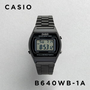 【10年保証】CASIO カシオ スタンダード B640WB-1A 腕時計 メンズ レディース キッズ 子供 男の子 女の子 チープカシオ チプカシ デジタル 日付 ブラック 黒