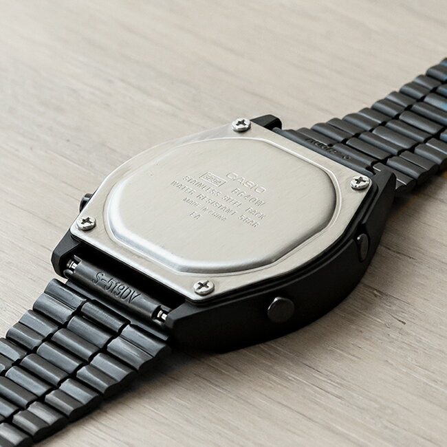 【10年保証】CASIO カシオ スタンダード B640WB-1B 腕時計 メンズ レディース キッズ 子供 男の子 女の子 チープカシオ チプカシ デジタル 日付 ブラック 黒 オールブラック格安通販　バレンタイン　人気　ランキング